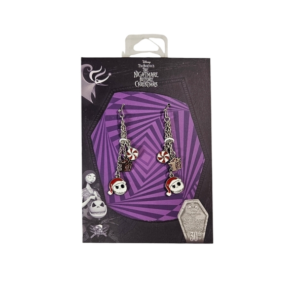 New Disney Nightmare Before Halloween Dangle Earrings - Picture 1 of 4